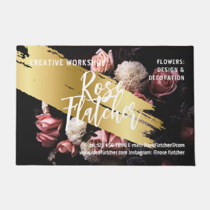 Paillasson Atelier de fleurs Black Gold