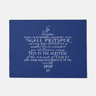 Paillasson Aucune étoile de David d'arme