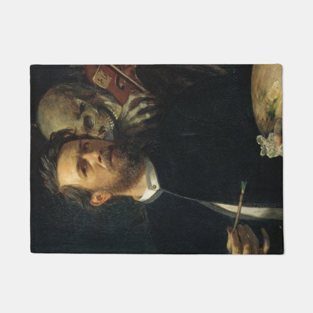 Paillasson Autoportrait avec la mort comme un violon (par Böc (Devant)