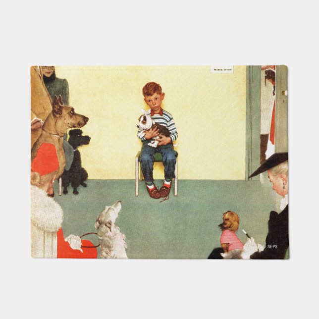 Paillasson Aux Vets de Norman Rockwell (Devant)