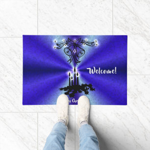 Paillasson Avent, Artdeco de Noël sur Blue Green Rainbow