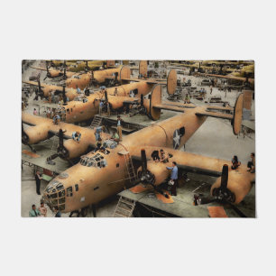 Paillasson Avion - Usine - Le Grand Libérateur 1943