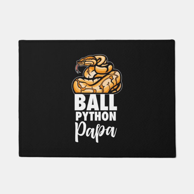 Paillasson Ball Python Papa (Devant)