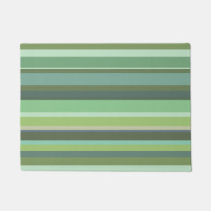 Paillasson Bandes horizontales vert olive