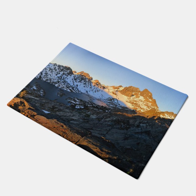 Paillasson Banner Peak Sunrise Garnet Lake - John Muir Trail (Incliné)