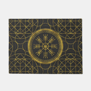 Paillasson Barre de runes de protection de Viking de talisman