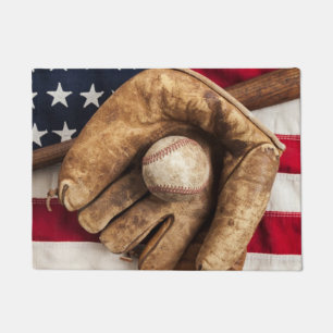 Paillasson Baseball vintage