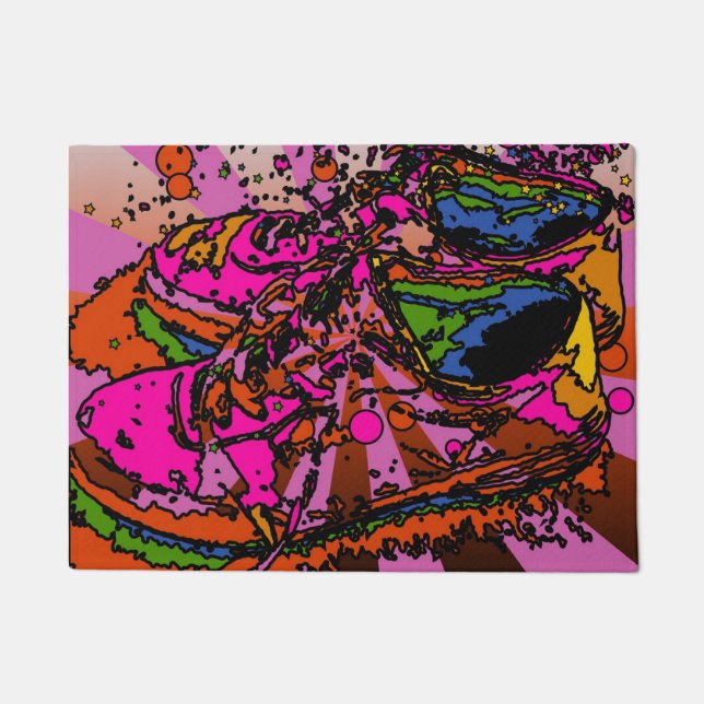 Paillasson Baskets psychédéliques super (Devant)