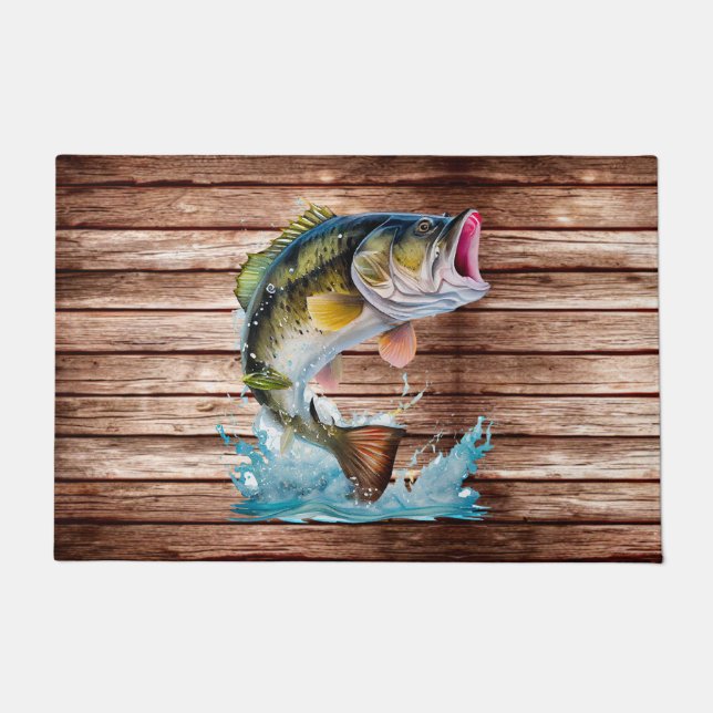 Paillasson Basse de sonnerie partie pêche (Devant)