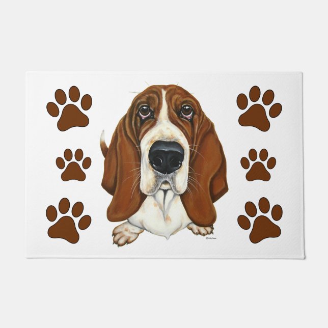 Paillasson Basset Hound (Devant)