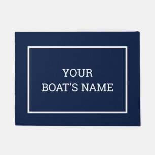 Paillasson Bateau d'accueil Mat