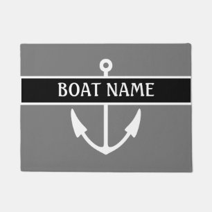 Paillasson Bateau Nom de l'embarcadère Mat