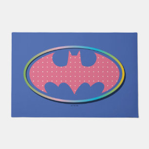 Paillasson Batman   Logo Pink Polka Dot
