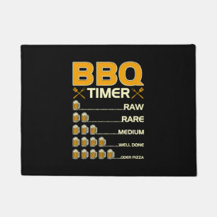 Paillasson BBQ Timer Grilling Bière Boire