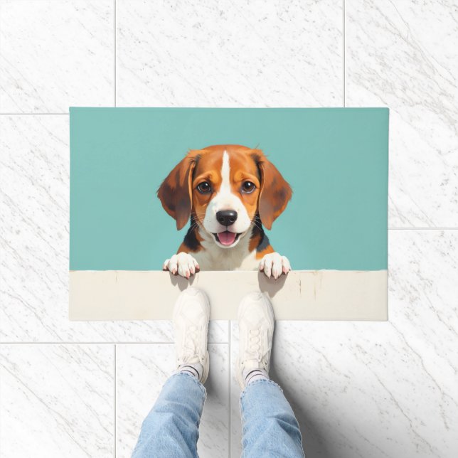Paillasson Beagle Dog Doormat Art (Intérieur)