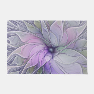 Paillasson Beauté étonnante Fleur d'art Abstrait fractal mode