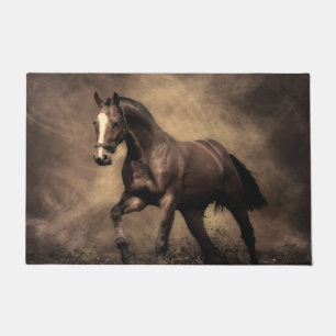 Paillasson Beautiful horse throw pillow