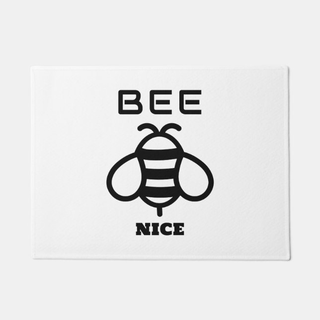 Paillasson Bee Nice with Minimal Design (Devant)