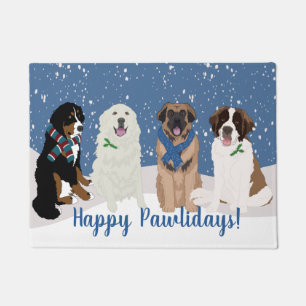 Paillasson Bernese Leonberger Pyrénées St Bernard Noël