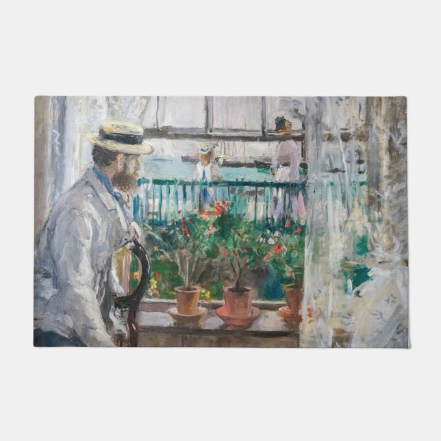 Paillasson Berthe Morisot - Eugene Manet sur l'île de Wight (Devant)