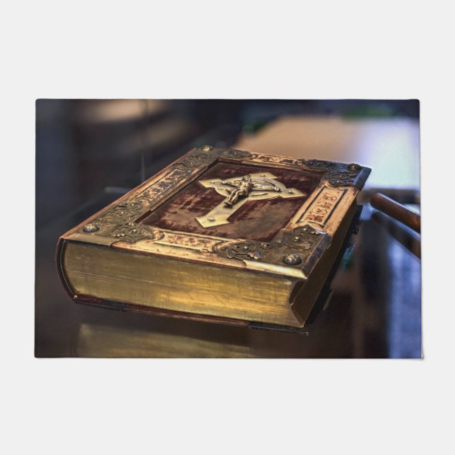 Paillasson Bible chrétien antique (Devant)