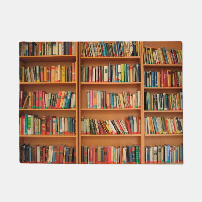 Paillasson Bibliothèque Livres Librairie Vêtements de livres  (Devant)