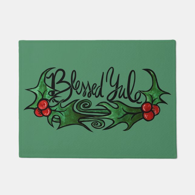 Paillasson Bienheureux Yule (Devant)