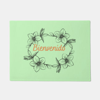 PAILLASSON BIENVENIDO. SIGNIFIE BIENVENUE (ESPANOL)