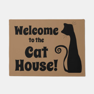 Paillasson Bienvenue à Cat House Funny Doormat