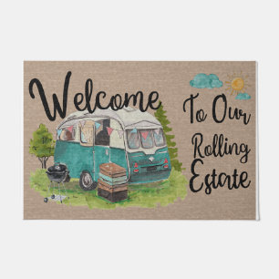 Paillasson Bienvenue À Notre Camping Rolling Estate