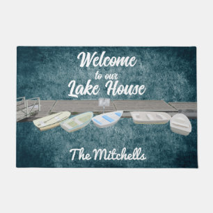 Paillasson Bienvenue À Notre Maison Lake House