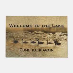 Paillasson Bienvenue au lac des Oies d'Or