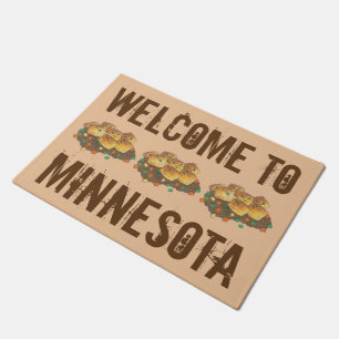 Paillasson Bienvenue au Minnesota Hot Dish Tater Tot Casserol
