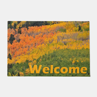 Paillasson Bienvenue automne