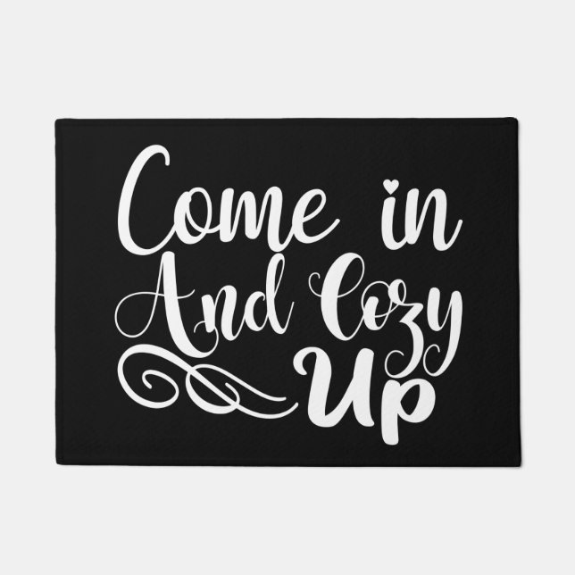 Paillasson Bienvenue Porte Mat Venez et douceur (Devant)