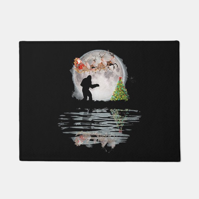 Paillasson Bigfoot Christmas Santa (Devant)