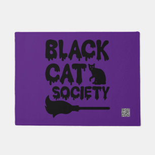 Paillasson Black Cat Society