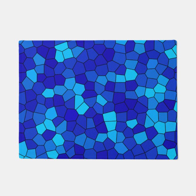 PAILLASSON BLEU (Devant)