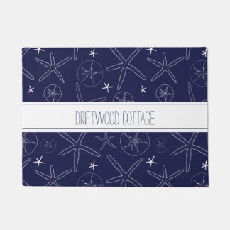 Paillasson Bleu de la marine côtière, Dollar de sable