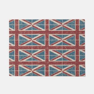 Paillasson Bleu rouge BRITANNIQUE d'Union Jack Angleterre