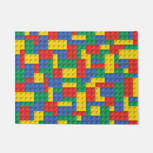 Paillasson Blocs colorés pour l'Arrière - plan Motif de l'i