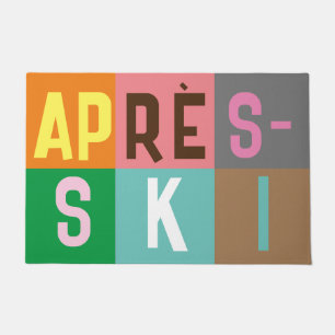 Paillasson Blocs de couleurs après ski