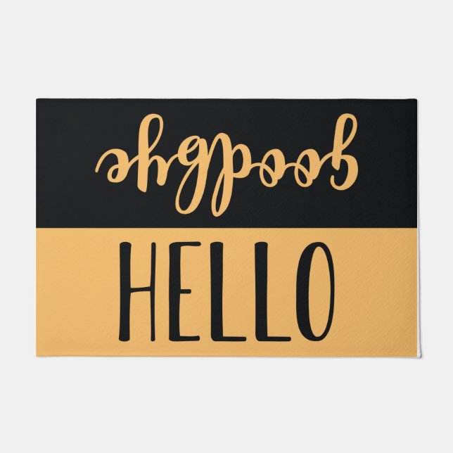 Paillasson Bonjour au revoir (Devant)