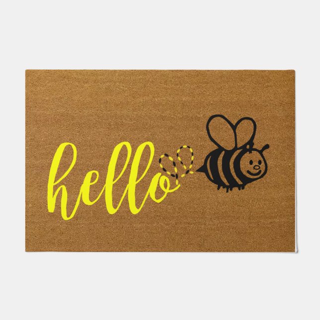 Paillasson  Bonjour Little Bee Doormat, Welcome DoorMat (Devant)