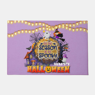 Paillasson Bonne Halloween C'est la fête de la saison Éffraya