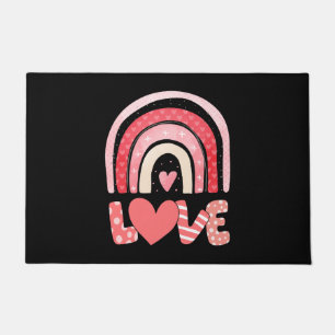 Paillasson Bonne Saint Valentin avec mon coeur d'amour
