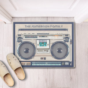 Paillasson Boombox Rétro Beige
