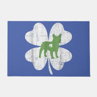 Paillasson Boston Terrier maman, Boston Terrier papa, amoureu