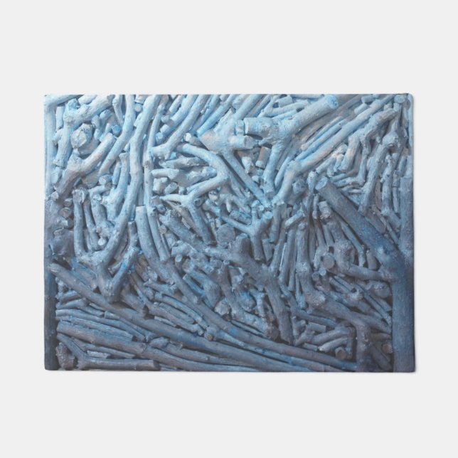 Paillasson Bouts : Bleu (Devant)