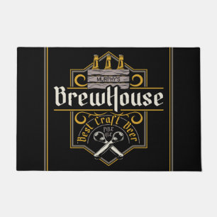 Paillasson BrewHouse personnalisée Meilleure bière artisanale